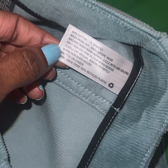 NWT Wild Fable Blue Corduroy Mini Skirt size 0 - Picture 5 of 6